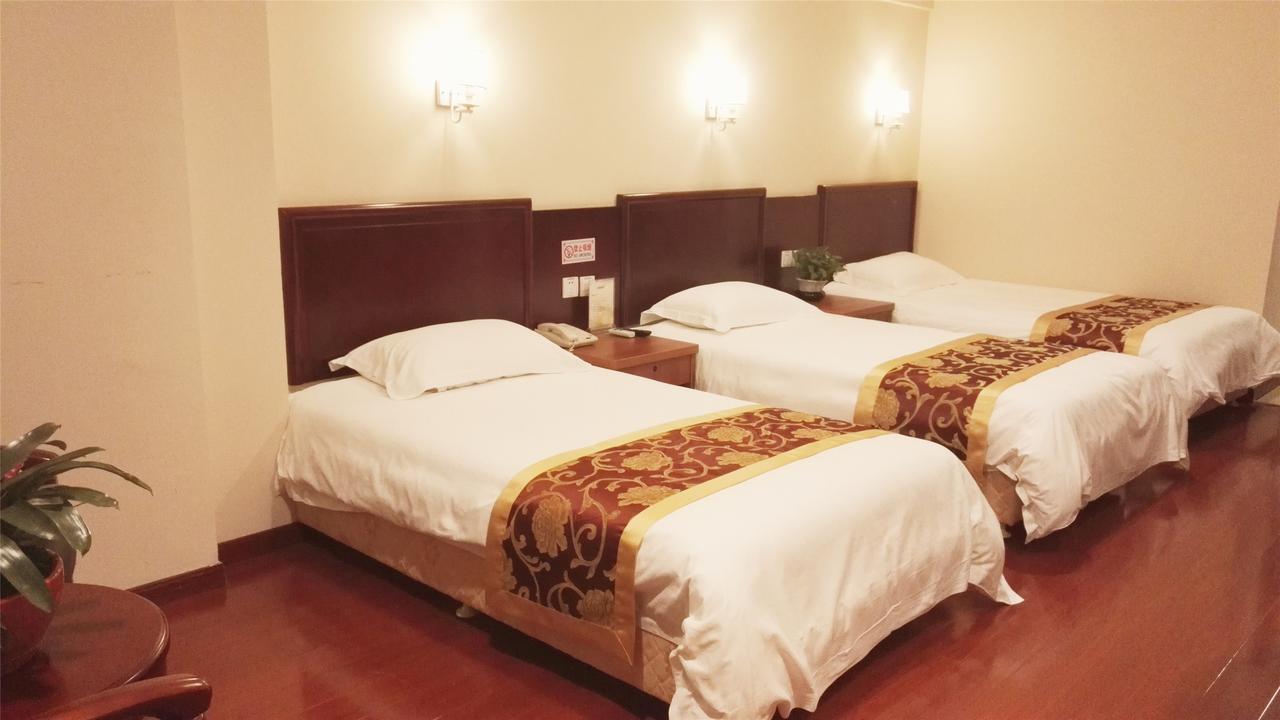 Greentree Alliance Shandong Zibo Zhangdian Xiaoshangpin Renmin Road Hotel Exterior foto